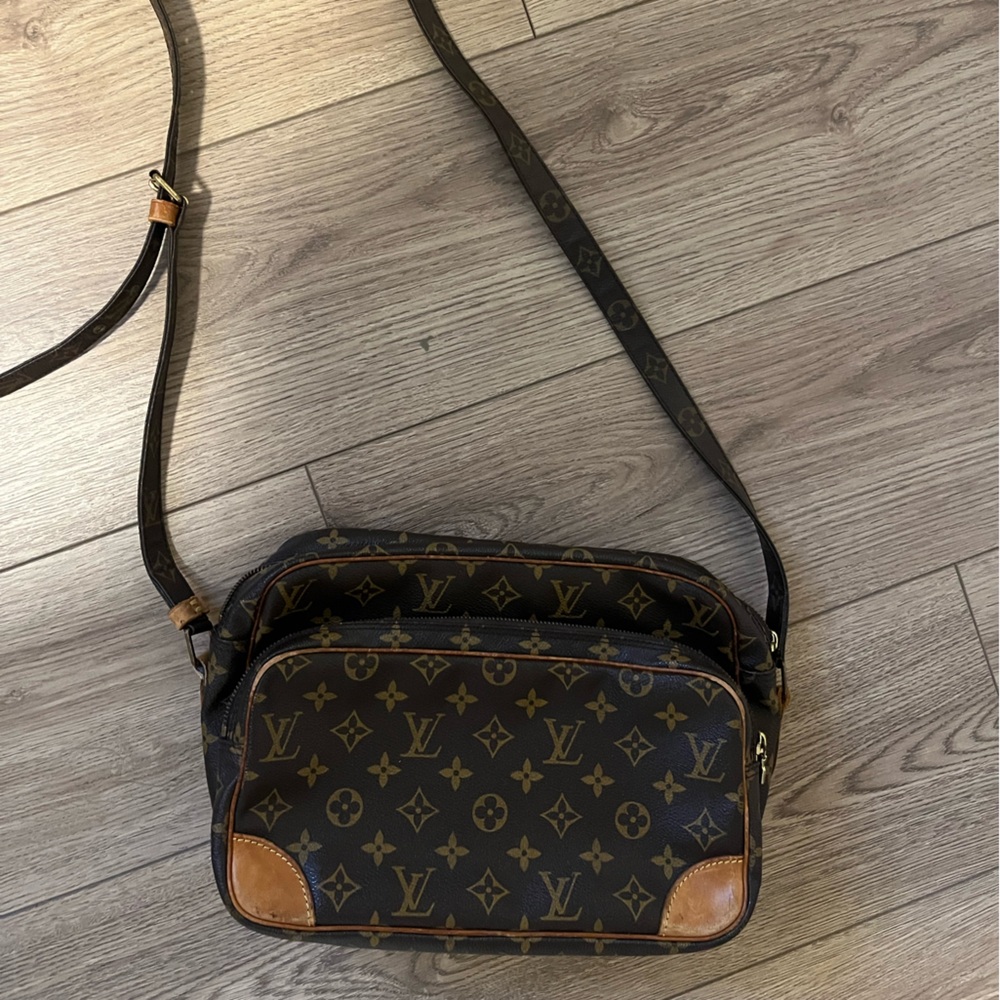 Louis Vuitton Brown Monogram Messenger Bag